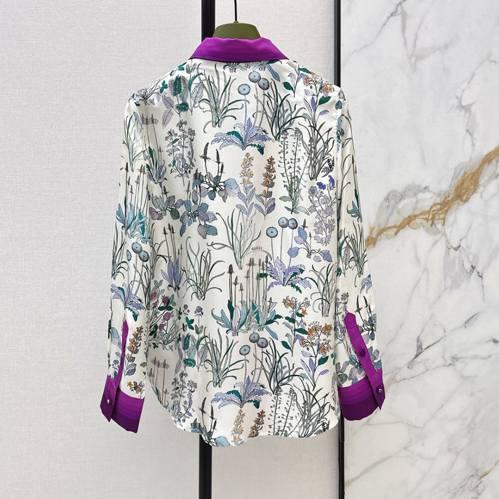 Gvc*1 WOMEN SILK SHIRT(size:S|M|L|XL)