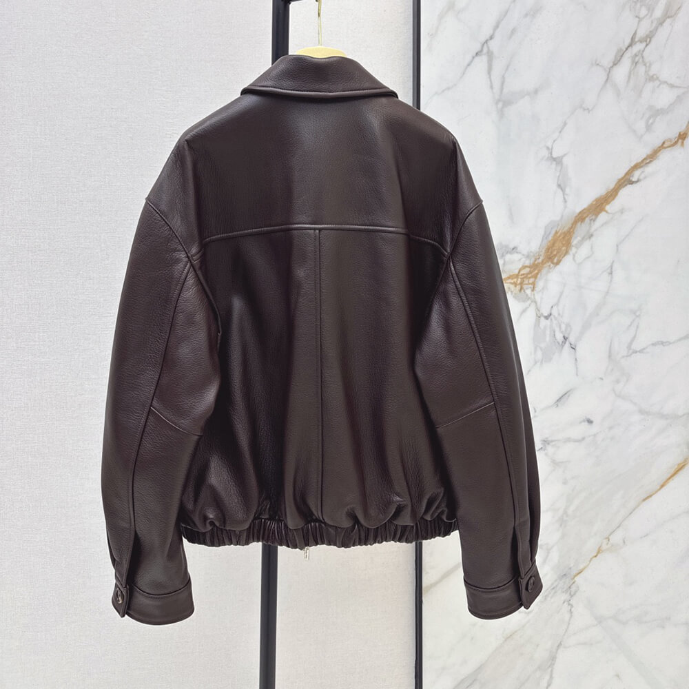 M1um1u WOMEN Genuine Leather COAT(size:S|M|L)