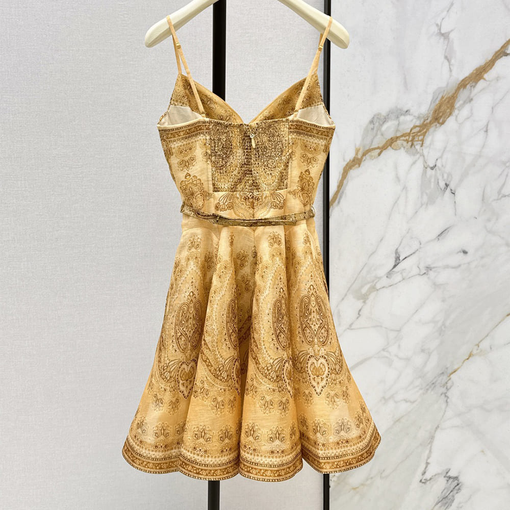 ZIMMERMANN WOMEN SILK DRESS(size:S|M|L|XL)