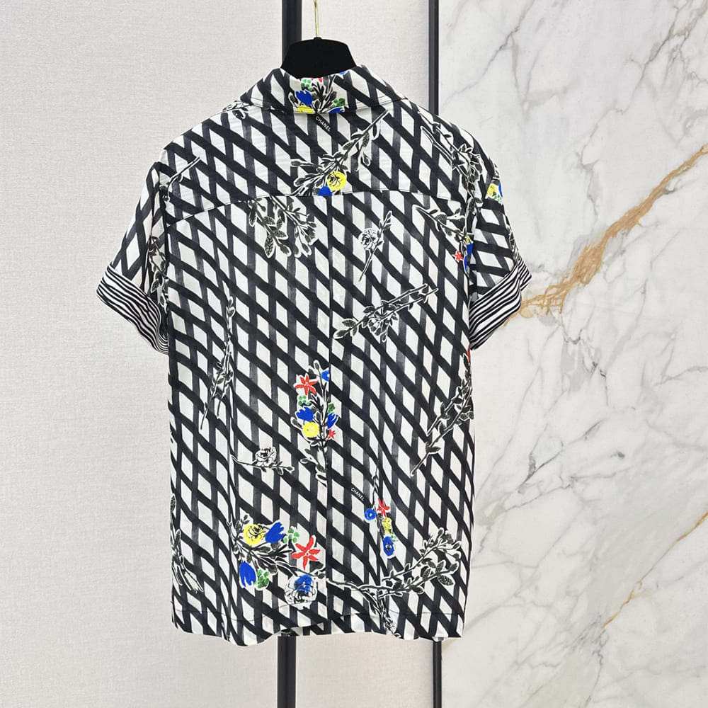 Ch**el WOMEN SILK SHIRT(size:S|M|L)