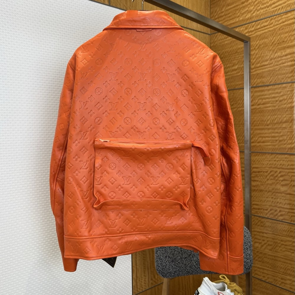 LV UNISEX Genuine Leather COAT(size:S|M|L|XL|XXL)