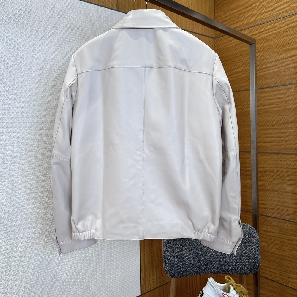 Pra*a UNISEX Genuine Leather COAT(size:36|38|40|42)