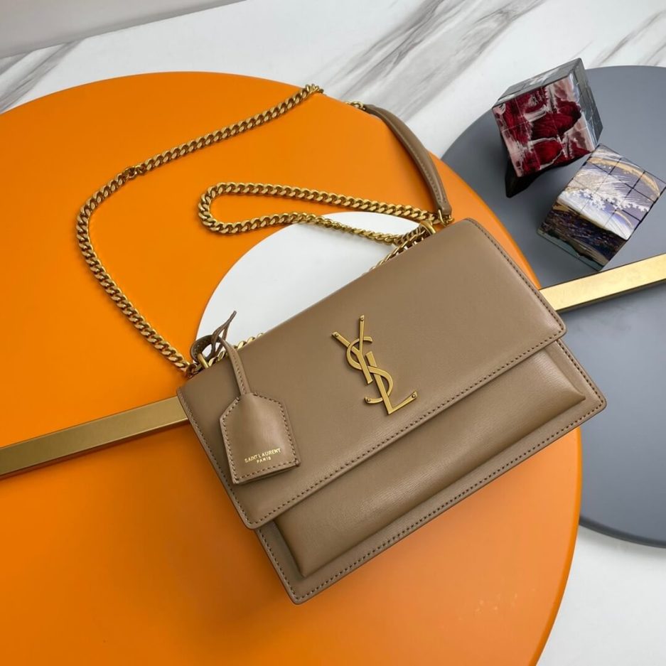 Y51 sunset medium leather shoulder bag
